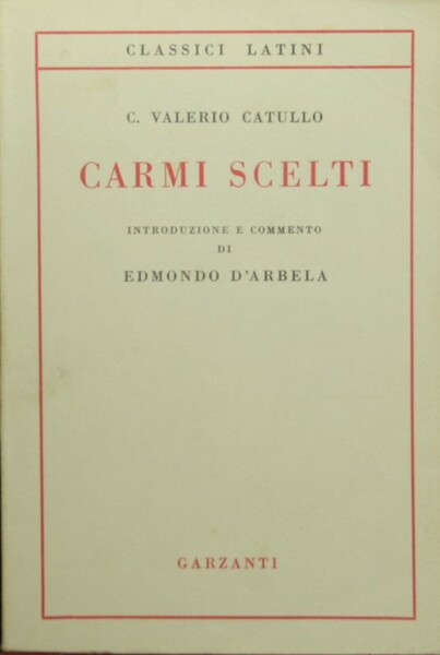 Carmi scelti