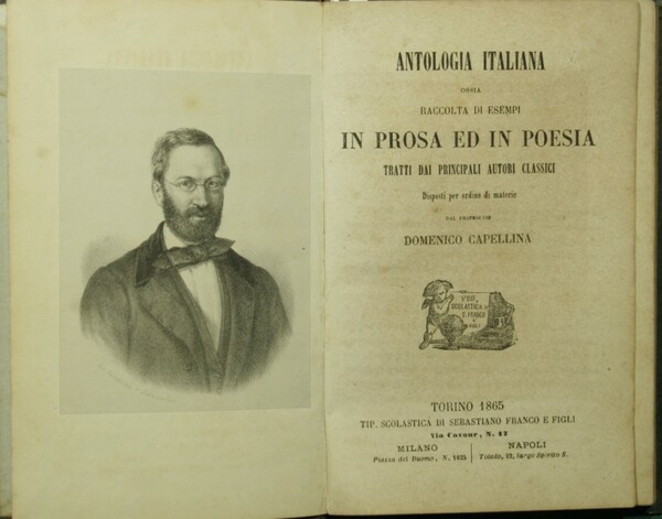 Antologia italiana ossia raccolta di esempi in prosa ed in …