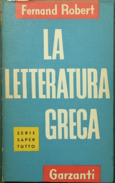 La letteratura greca