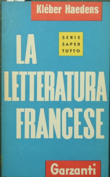 La letteratura francese