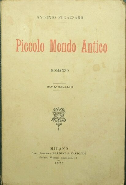 Piccolo mondo antico