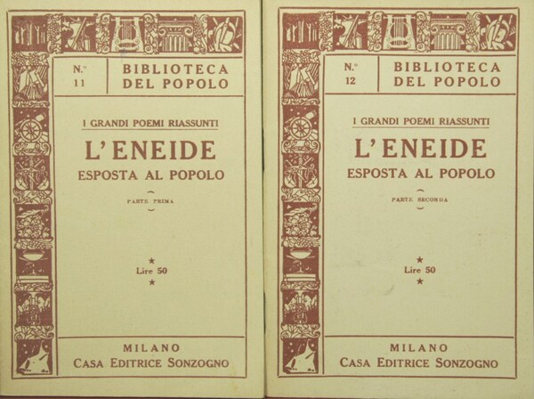 L'Eneide esposta al popolo