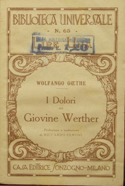 I dolori del giovine Werther