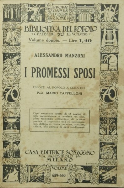 I promessi sposi esposti al popolo