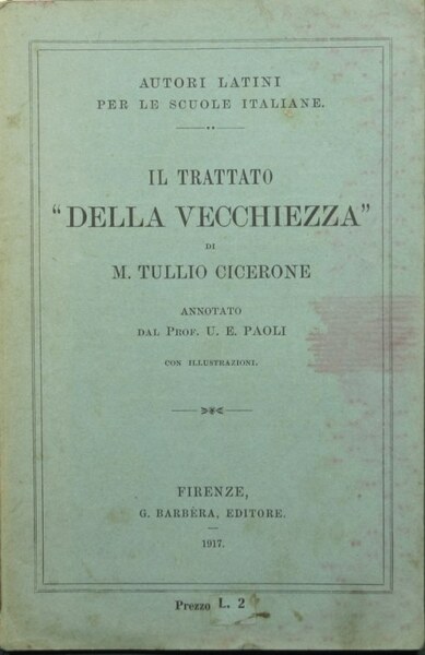 Il trattato Della vecchiezza