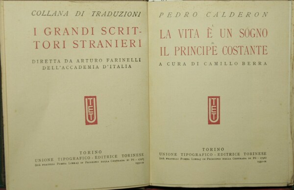 La vita è un sogno. Il principe costante