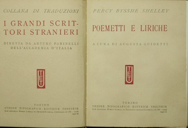 Poemetti e liriche