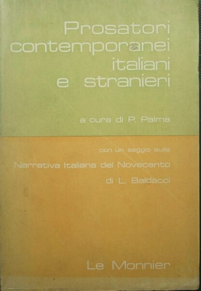 Prosatori contemporanei italiani e stranieri