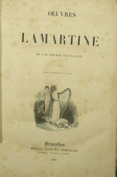 Oeuvres de Lamartine