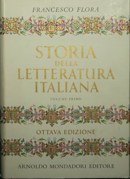 Storia della letteratura italiana