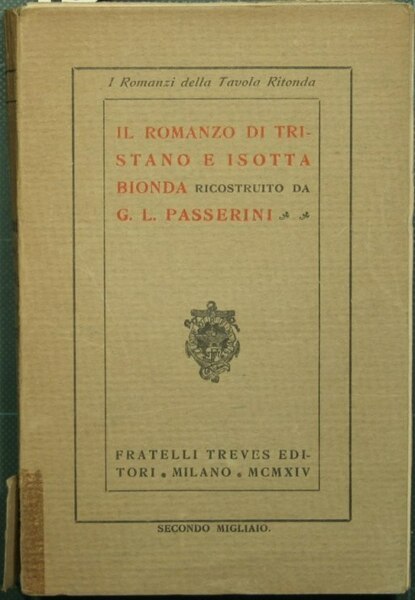 Il romanzo di Tristano e Isotta bionda