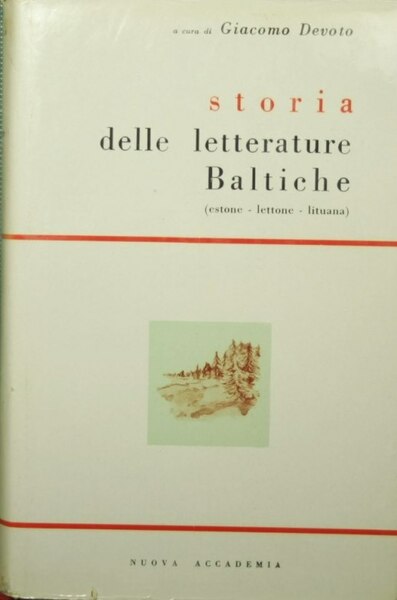 Storia delle letterature baltiche