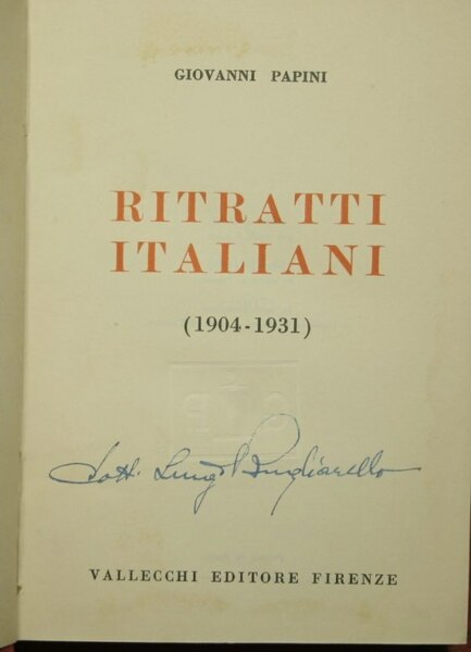 Ritratti italiani