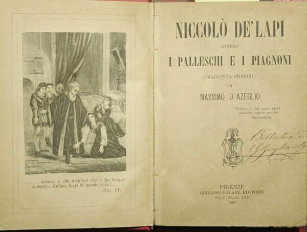 Niccolò de' Lapi ovvero I Palleschi e i Piagnoni