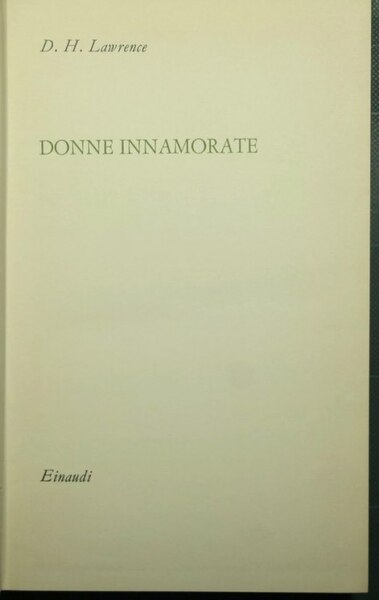 Donne innamorate