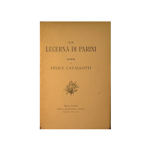 La lucerna di Parini