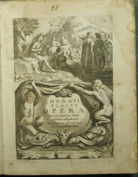 Quinti Horatii Flacci Opera