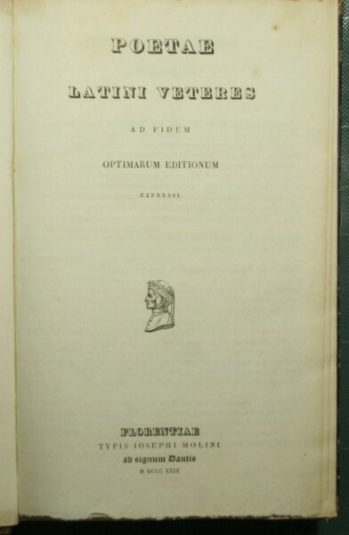 Poetae latini veteres ad fidem optimarum editionum expressi