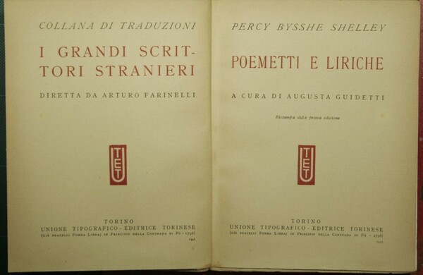 Poemetti e liriche