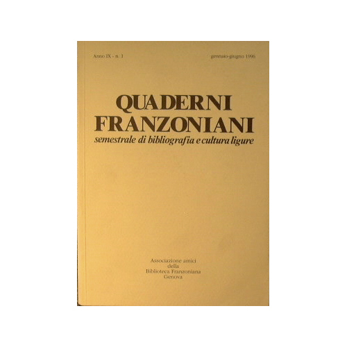 Quaderni Franzoniani