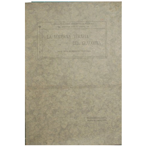 La moderna terapia del glaucoma