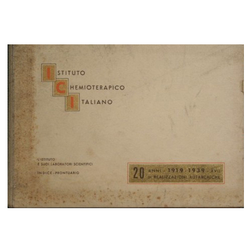 20 Anni - 1919 - 1939 -XVII di realizzazioni autarchiche