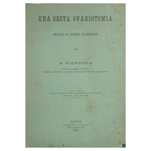 Una sesta ovariotomia seguita da rapida guarigione