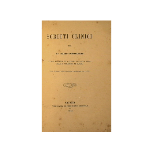 Scritti clinici