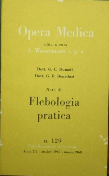 Note di Flebologia pratica