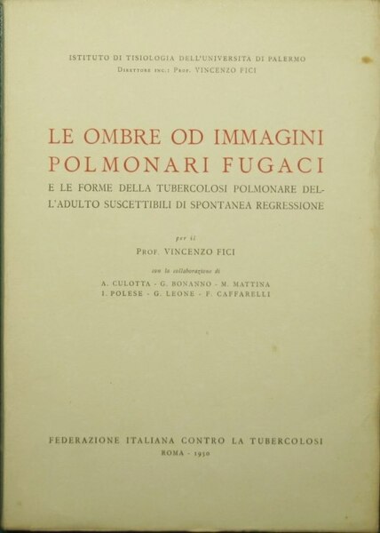Le ombre od immagini polmonari fugaci