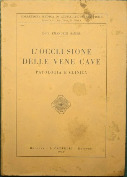 L'occlusione delle vene cave