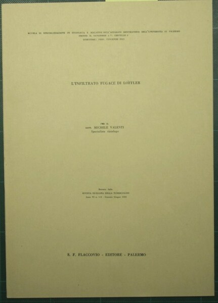 L'infiltrato fugace di Loffler