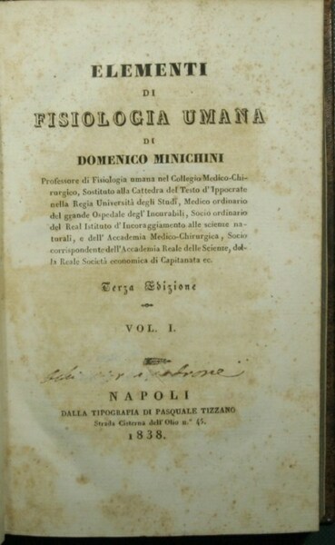 Elementi di fisiologia umana