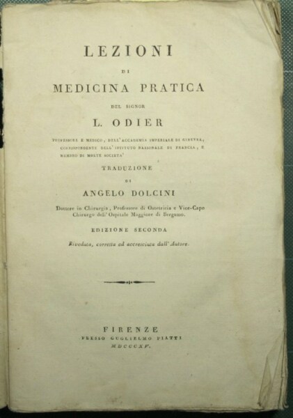Lezioni di medicina pratica