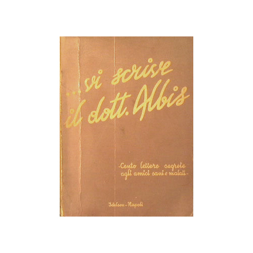 …vi scrive il dott. Albis