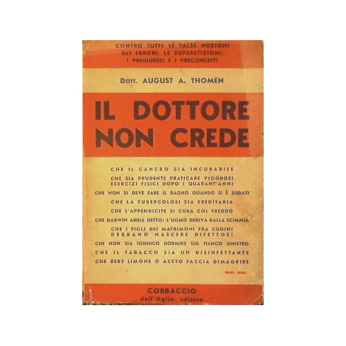 Il Dottore non crede.