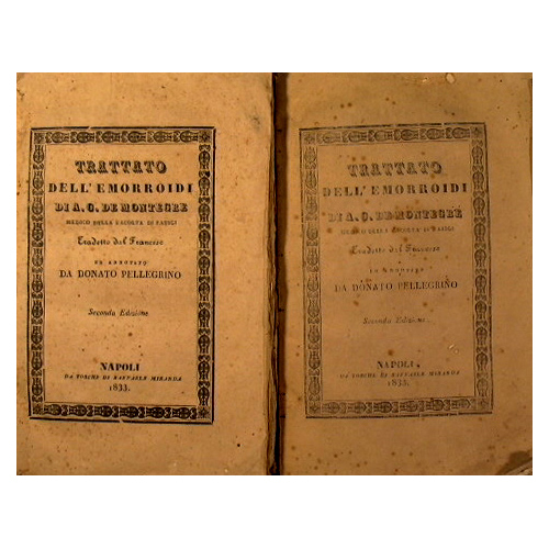 Dell'emorroidi o trattato analitico di tutte le affezioni emorroidali