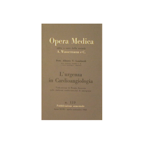 L'urgenza in cardioangiologia