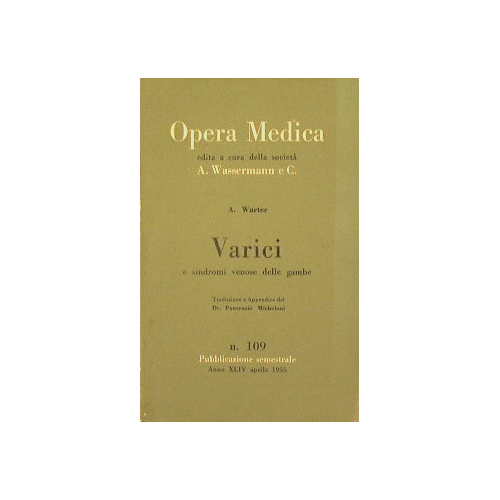 Varici e sindromi venose delle gambe