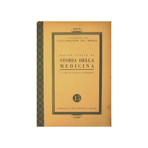 Pagine scelte di Storia della medicina