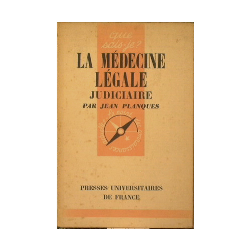 La medicine legale judiciaire