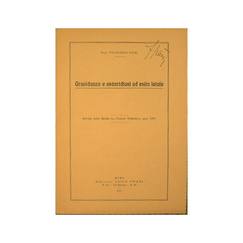 Gravidanza e ascaridiasi ad esito letale