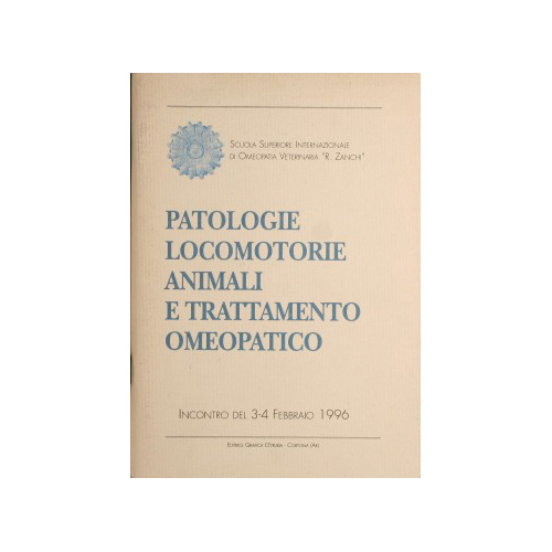 Patologie locomotorie animali e trattamento omeopatico