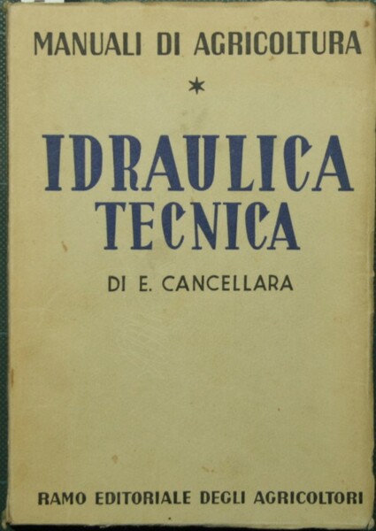 Idraulica tecnica