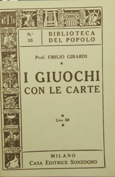 I giuochi con le carte