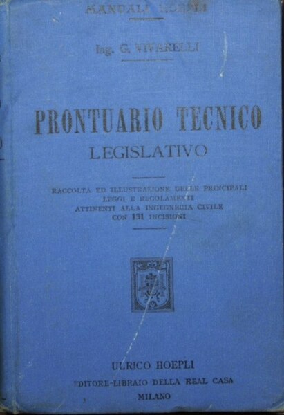 Prontuario tecnico legislativo