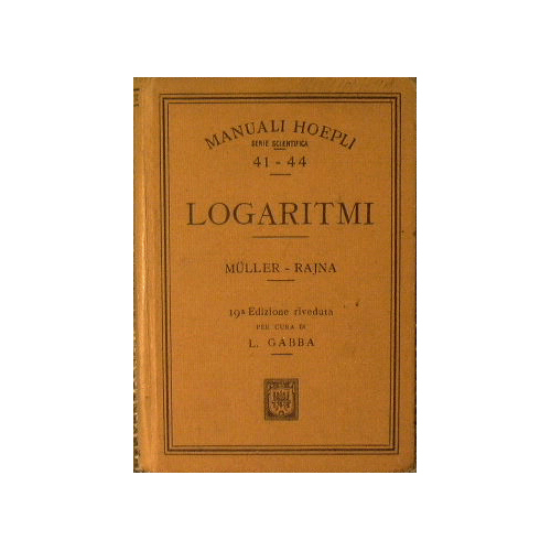 Tavole di logaritmi con cinque decimali