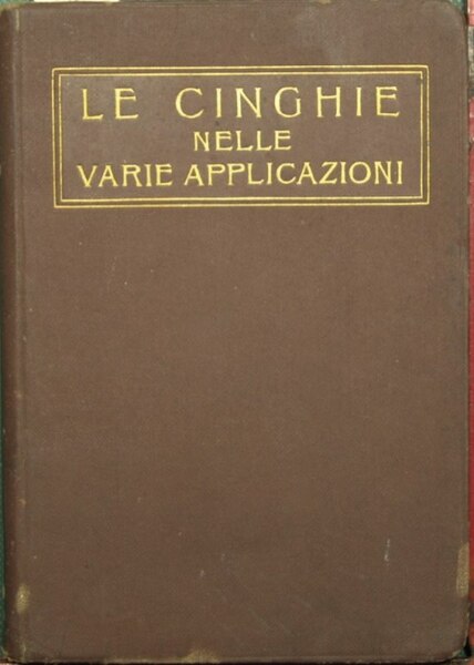 Le cinghie nelle varie applicazioni