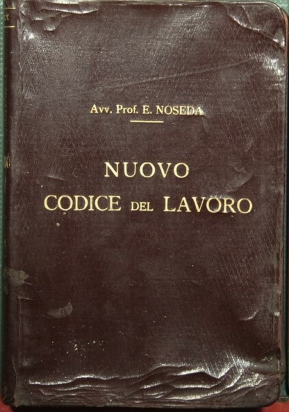 Nuovo codice del lavoro - Manuale di legislazione sociale italiana