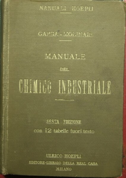 Manuale del chimico industriale